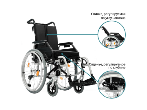 Ortonica инвалидная коляска Recline 300